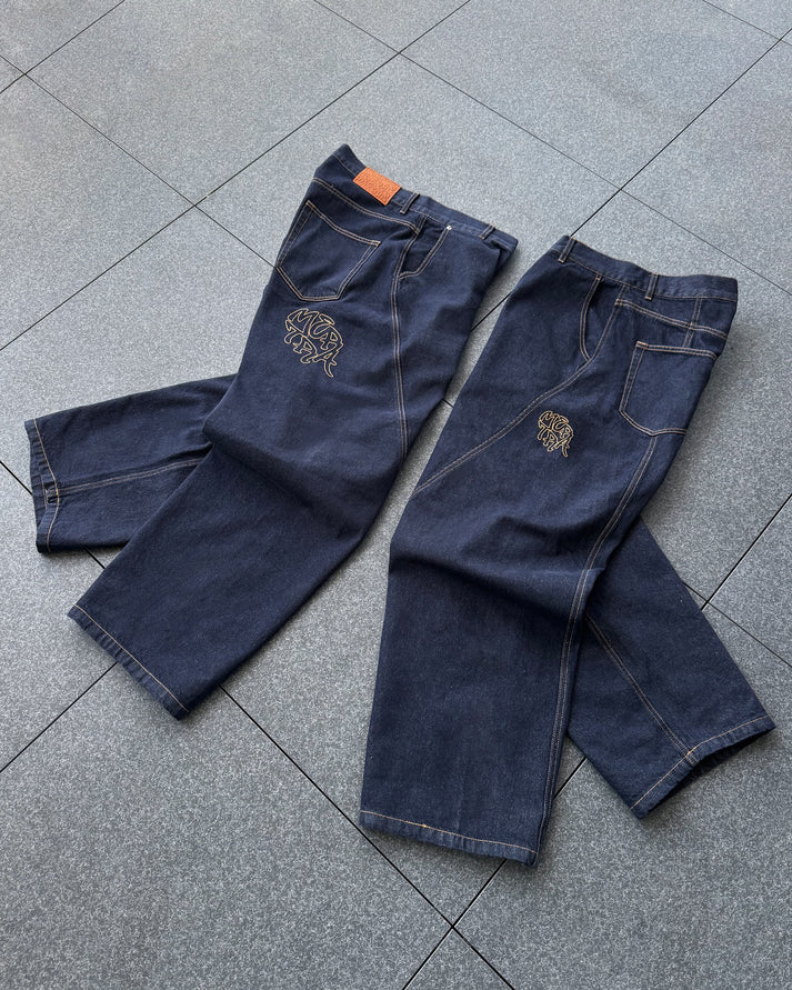 A Mertra Navy Jeans